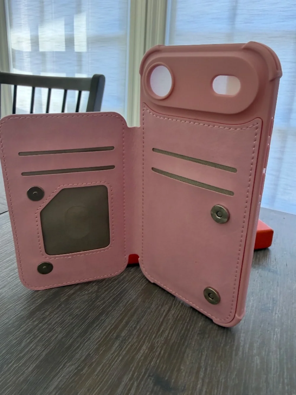 iPhone Air Wallet Case with RFID Blocking Card Holder